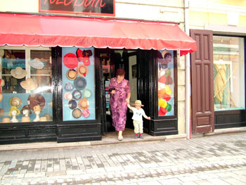 Street shop in Maribor