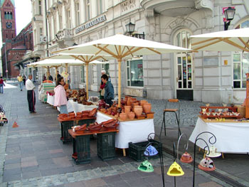 Shopping stand in Maribor